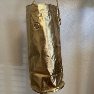 NWT Bando “Work It Out” Gold Yoga Mat Tote